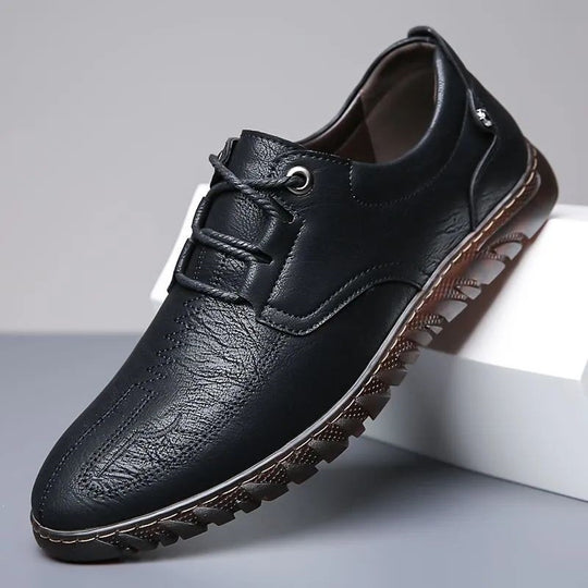 Herren Elegante Ledersneaker Nord Taschen