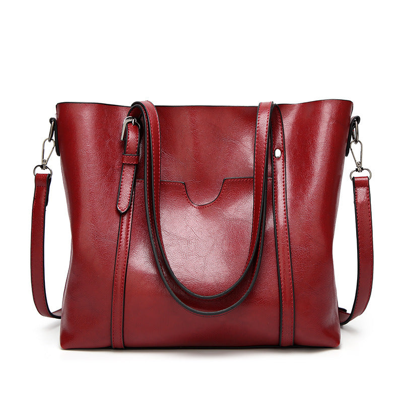Damen Tote-Handtasche mit elegantem Faltendesign und vielseitigen Trageoptionen Nord Taschen