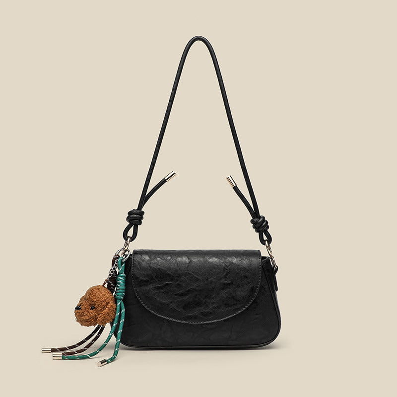Damen Clutch-Tasche mit verspieltem Anhänger Nord Taschen