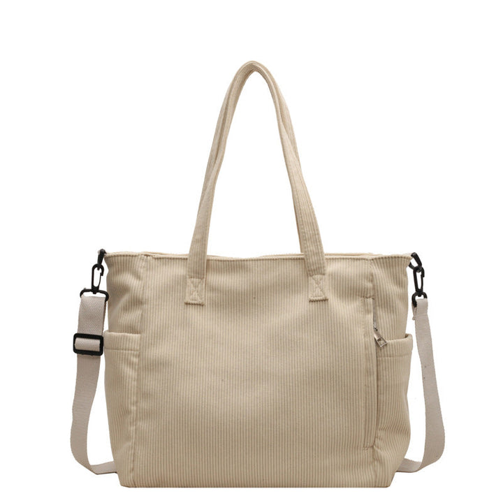 Nord Taschen | Large Handbag for School in Corduroy