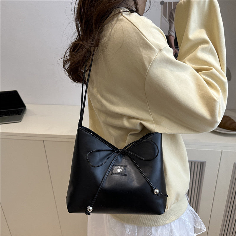 Damen modische Tasche mit elegantem Kordeldesign Nord Taschen