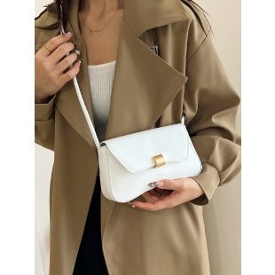 Damen Umhängetasche mit verstellbarem Tragegurt und eleganter Schnappverschluss Nord Taschen