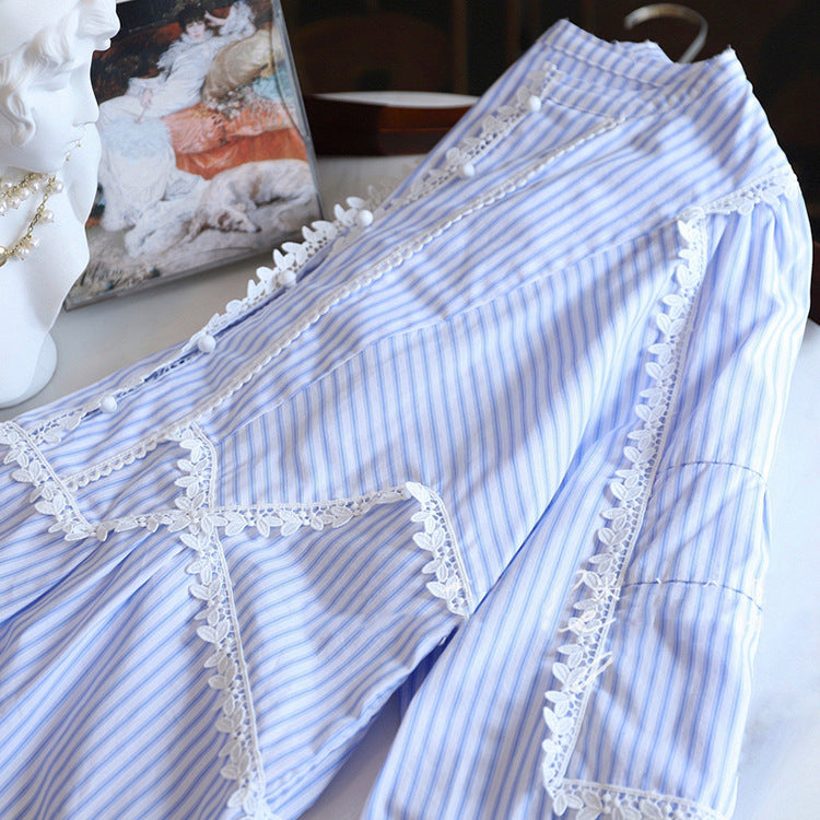 Damen Verspielte Bluse mit Rüschen-Details Nord Taschen