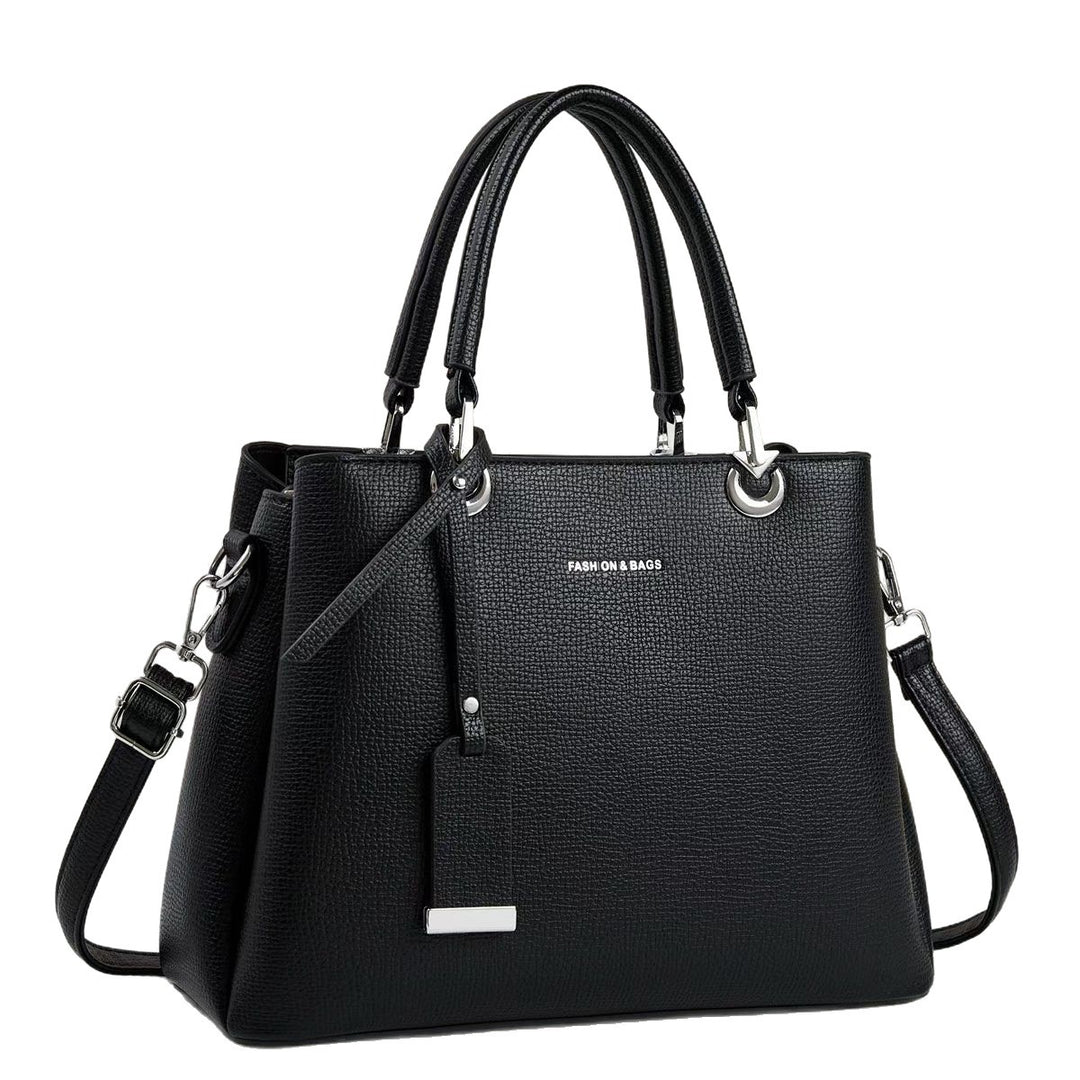Damen elegante Handtasche mit strukturierten Akzenten Nord Taschen