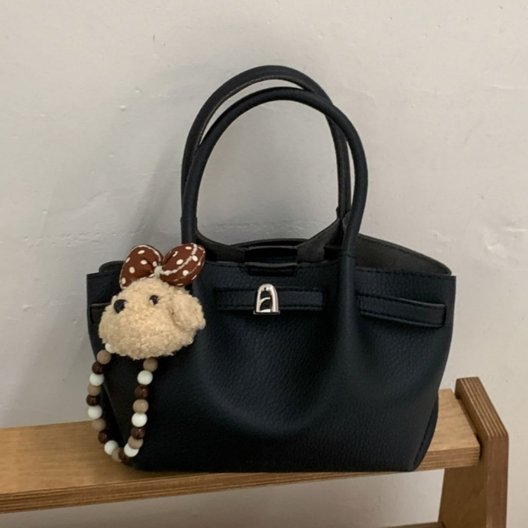 Damen Handtasche mit charmantem Tieranhänger Nord Taschen