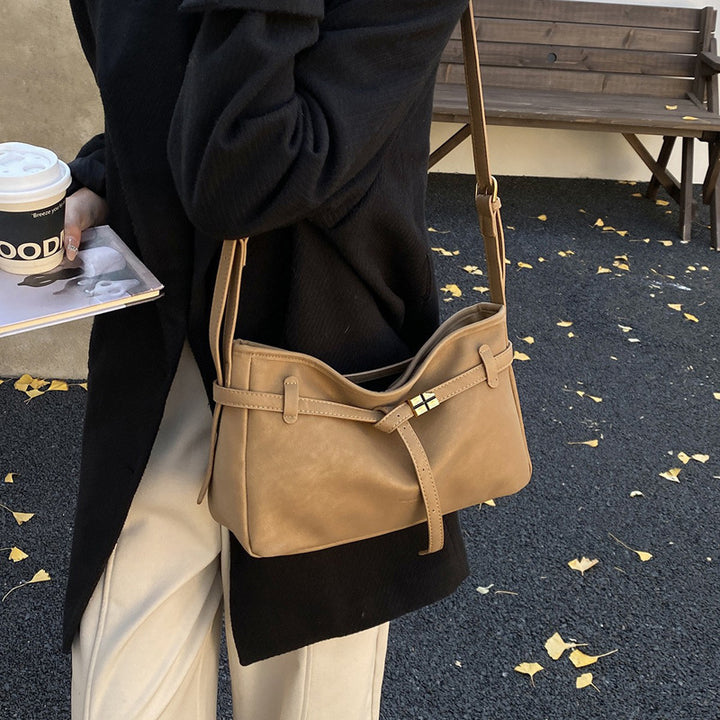 Damen elegante Handtasche mit herausnehmbarem Schulterriemen Nord Taschen