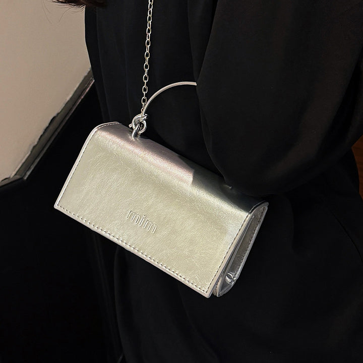 Damen elegante Handtasche mit abnehmbarem Kettenriemen Nord Taschen
