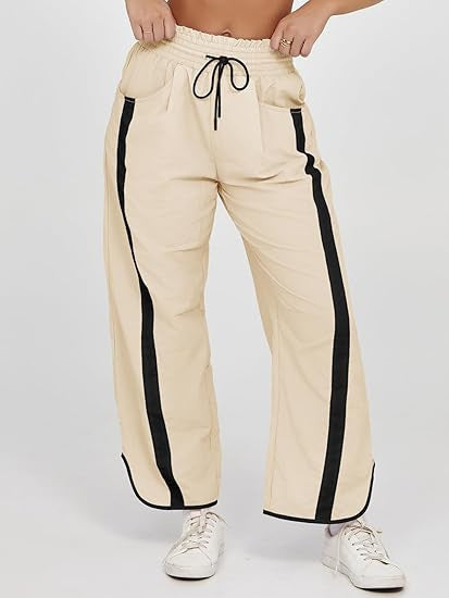 Damen Sportliche und luftige Jogginghose Nord Taschen