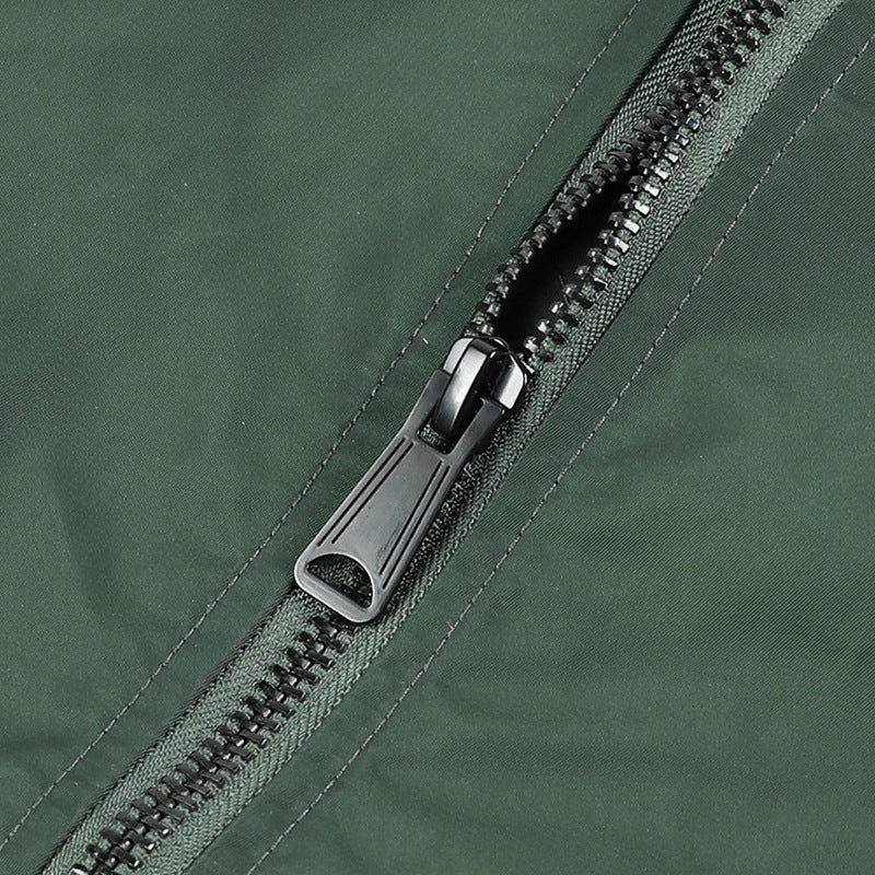 Herren Nylon-Flightbomber mit Ärmeltasche, gesteppter Thermo-Innenlage und geripptem Saum Nord Taschen