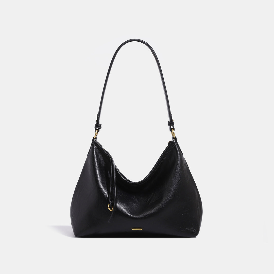 Damen Hobo-Tasche mit stilvollem Kettenriemen und hochwertigem Leder Nord Taschen