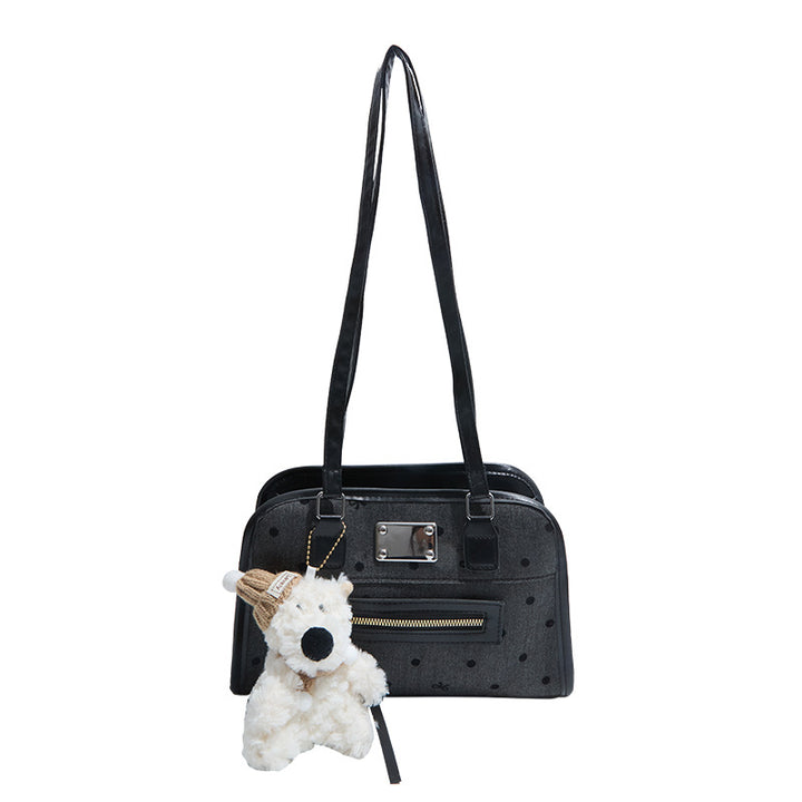 Damen modische Handtasche mit verspieltem Punktedesign Nord Taschen