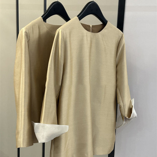 Damen Elegante und luftige Bluse mit Struktur Nord Taschen