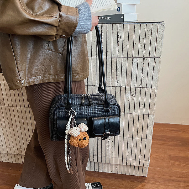 Damen Beuteltasche aus robustem Material mit abnehmbaren Trageriemen Nord Taschen