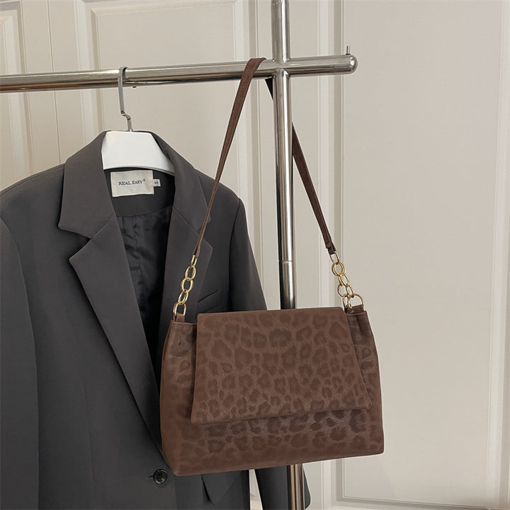 Damen elegante Umhängetasche im modernen Leopardenmuster Nord Taschen