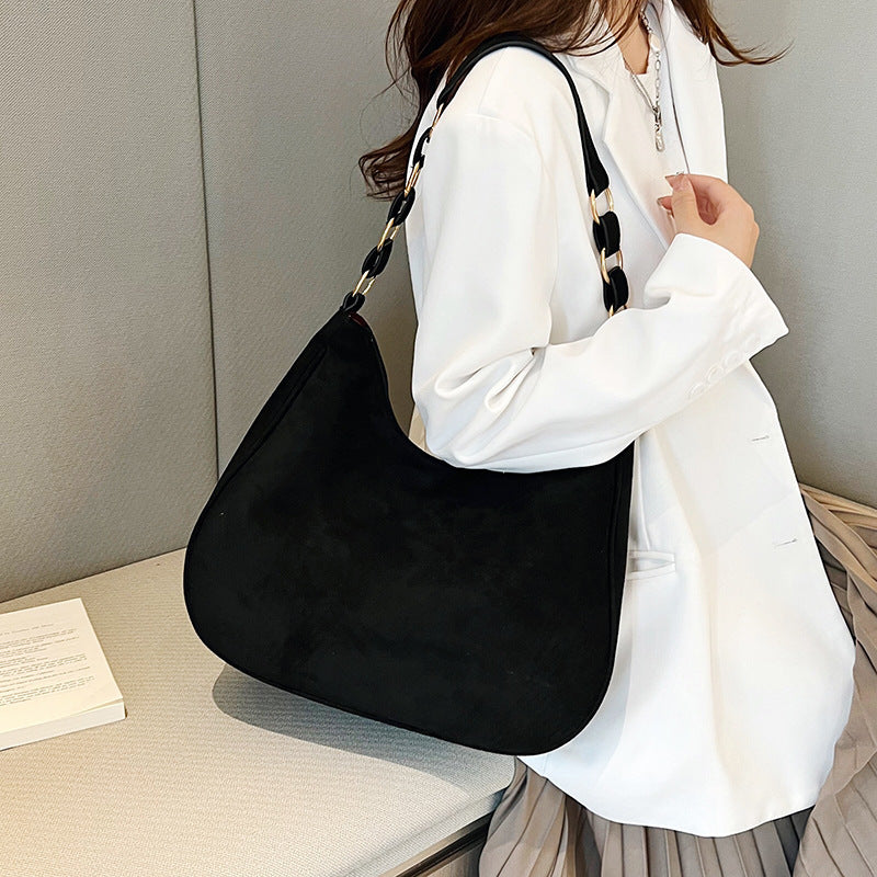 Damen elegante Umhängetasche mit hochwertigem Kettenriemen Nord Taschen