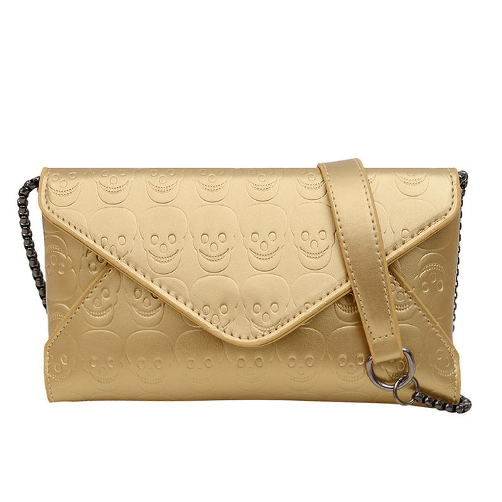 Damen Clutch-Tasche mit einzigartigem Skull-Design Nord Taschen