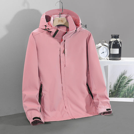 Herren Leichte Softshell-Kapuzenjacke mit verdecktem Reißverschluss und winddichter Membran Nord Taschen
