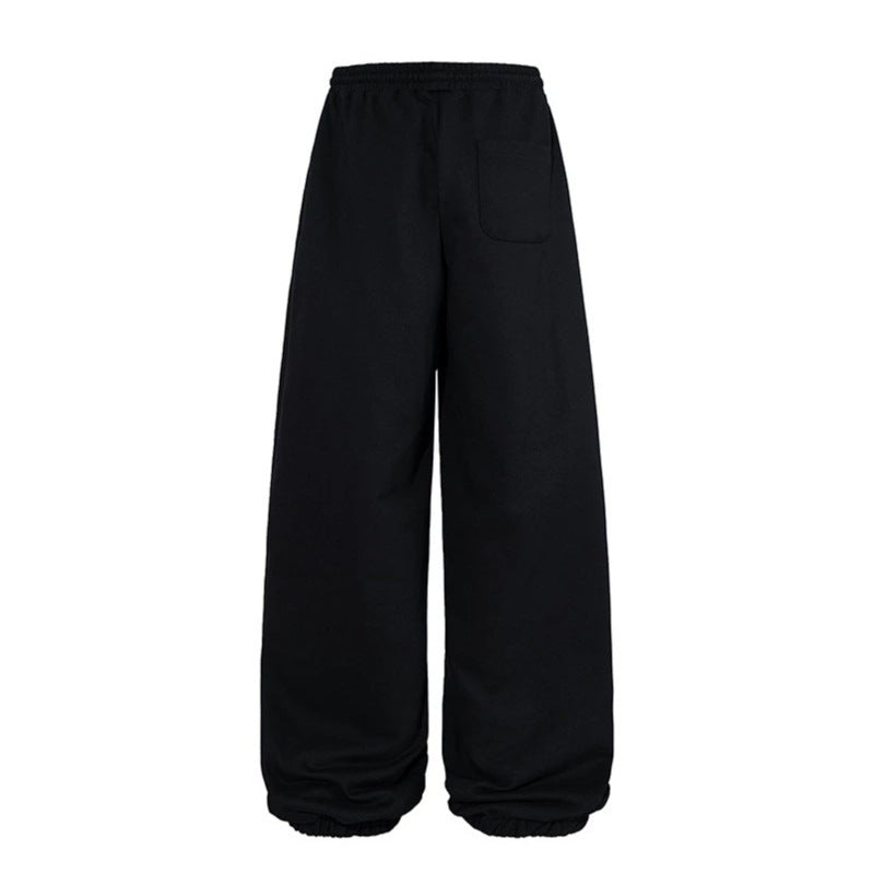 Damen Extraweite Palazzo-Sweathose mit hohem Komfortbund und Ballon-Saum Nord Taschen