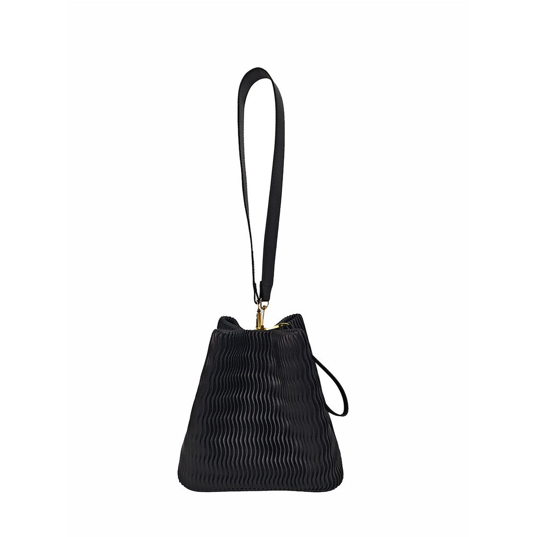 Damen Hobo-Tasche mit strukturierter Oberfläche und abnehmbarem Tragegriff Nord Taschen