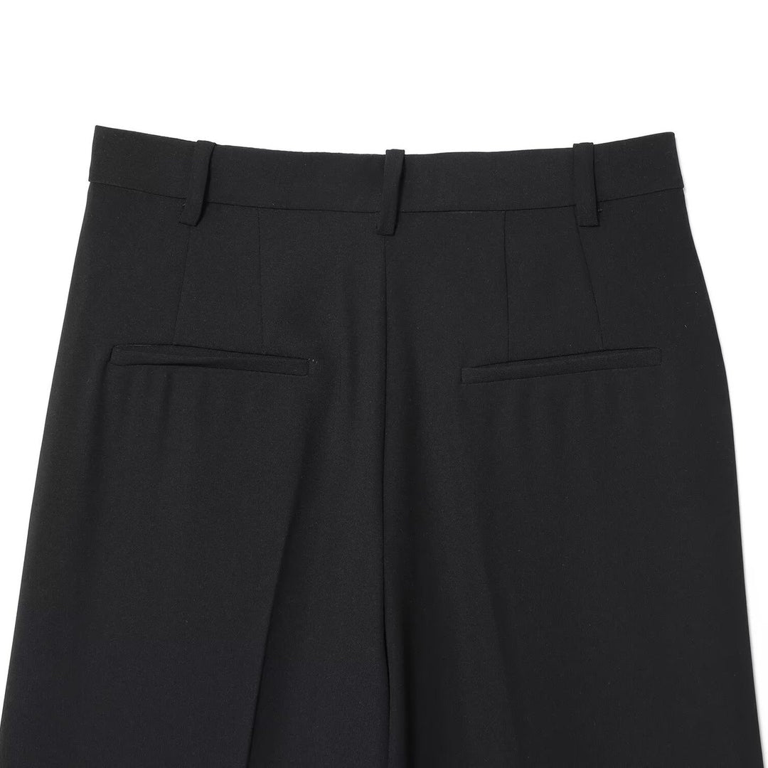 Damen Hochtaillierte Culotte‑Hose mit weitem Bein, Bügelfalte und schicker Tailoring-Optik Nord Taschen