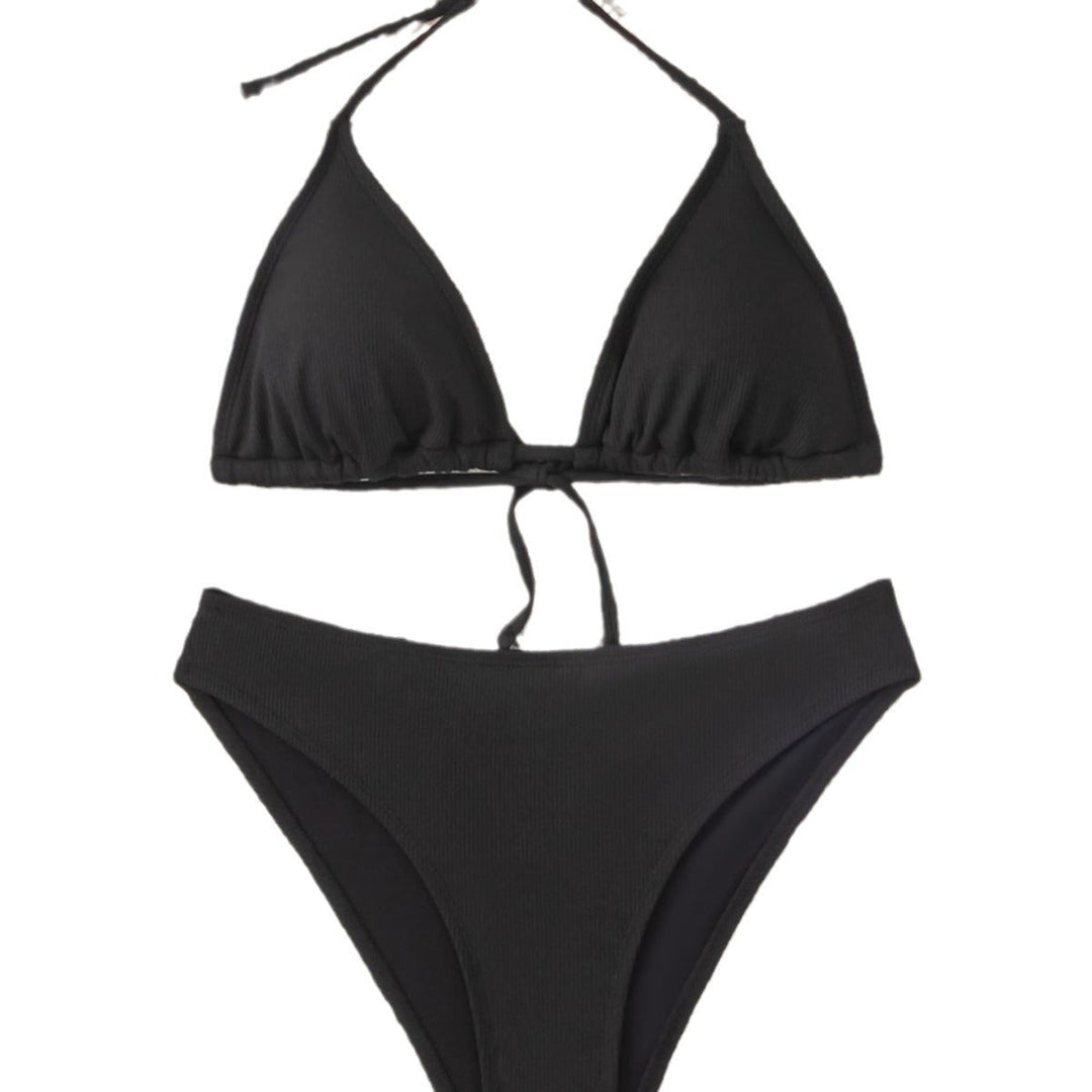 Damen Triangel-Bikini mit eleganter Schnittführung und verstellbaren Trägern