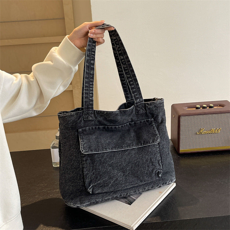 Damen Einkaufs- und Tragetasche mit praktischen Außenfächern Nord Taschen