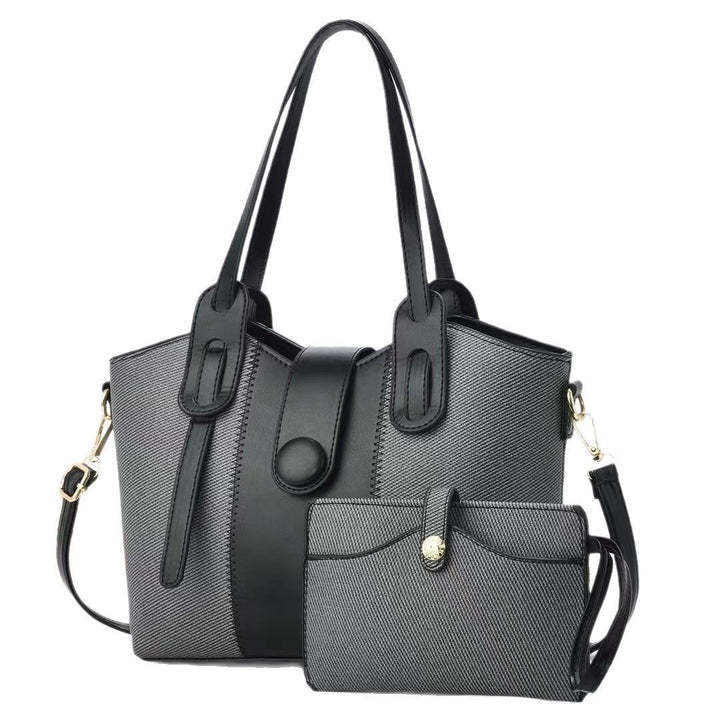 Damen elegante Tragetasche mit dazugehöriger Geldbörse Nord Taschen