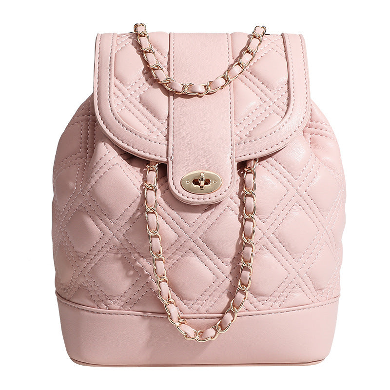 Damen Rucksack mit elegantem Kettenverschluss Nord Taschen