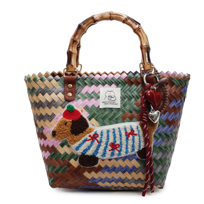 Damen Kunsthandwerkliche Tasche Nord Taschen