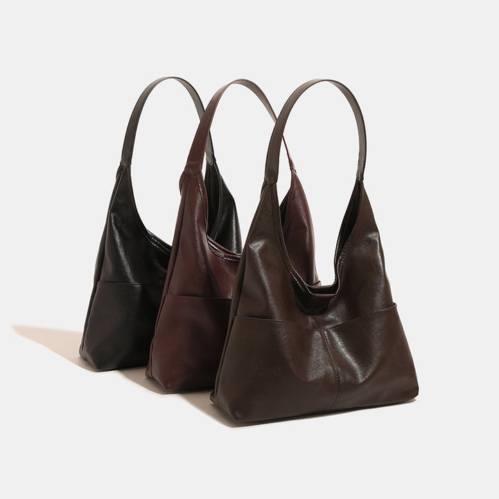Damen Hobo-Tasche aus hochwertigem Leder mit großzügigem Innenraum Nord Taschen