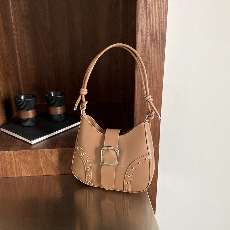 Damen Hobo-Handtasche mit stylishen Details und verstellbarem Tragegurt Nord Taschen