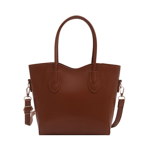 Damen elegante Handtasche mit abnehmbaren Schulterriemen und strukturierter Oberfläche Nord Taschen