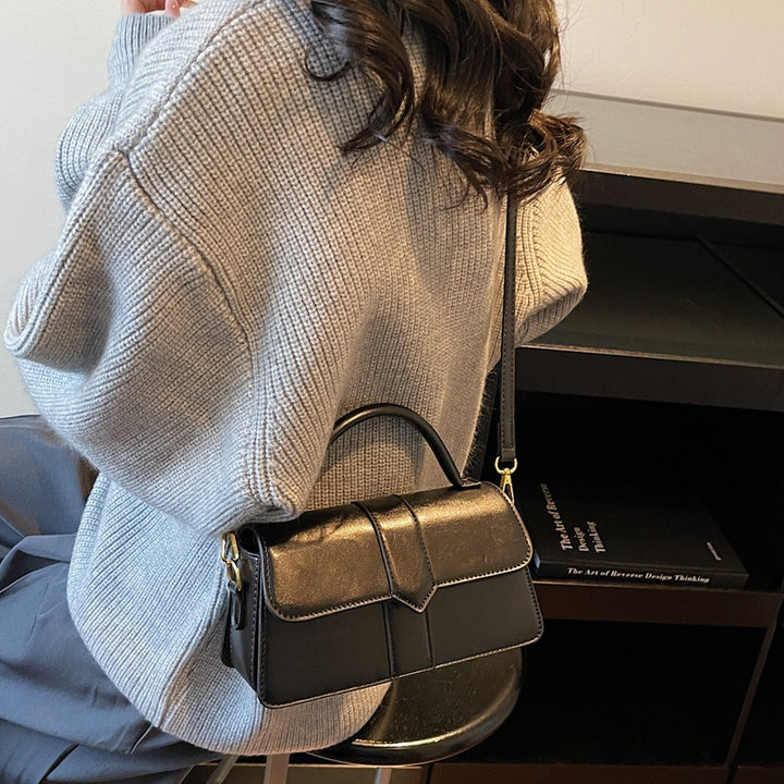 Damen Leder-Handtasche mit abnehmbarem Schulterriemen Nord Taschen
