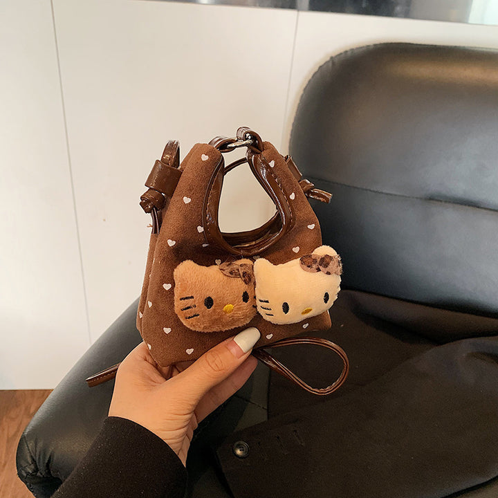 Damenhandtasche mit verspieltem Tiermotiv und großem Innenraum Nord Taschen