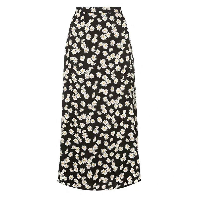 Damen Floral Maxirock Nord Taschen