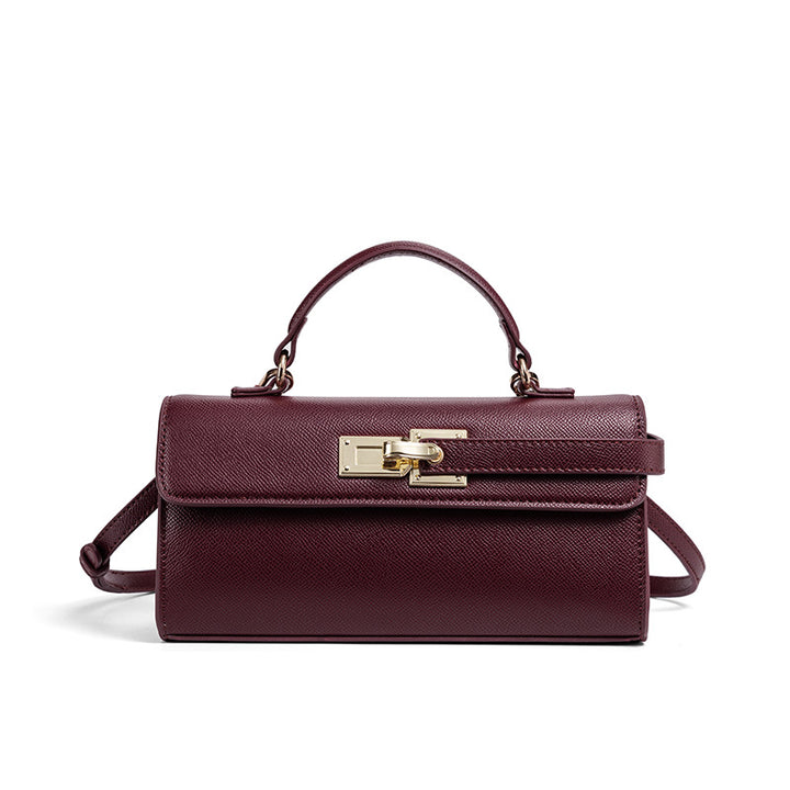Damen Umhängetasche mit kunstvollem geflochtenem Design und goldenen Akzenten Nord Taschen