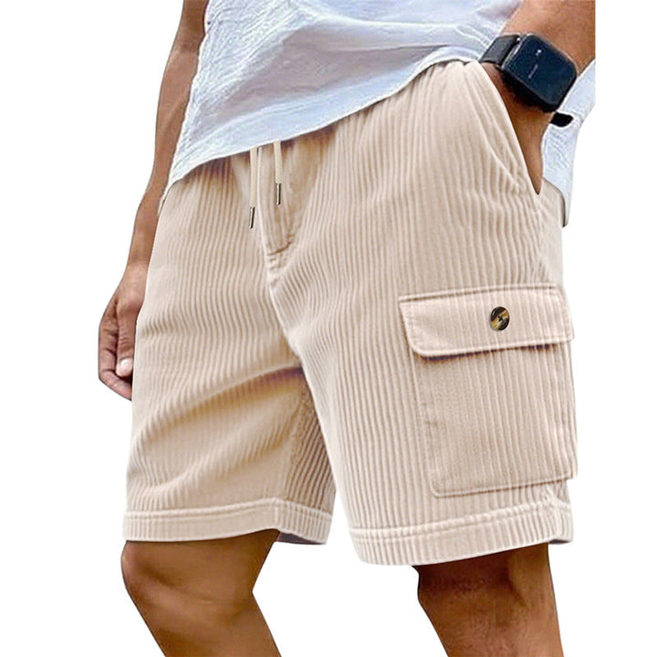 Herren Cargo-Shorts mit schmalem Schnitt und praktischen Seitentaschen