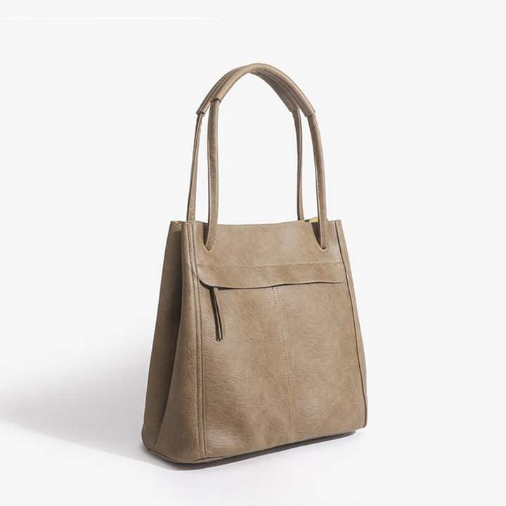 Damen Tasche mit raffinierter Faltentechnik Nord Taschen