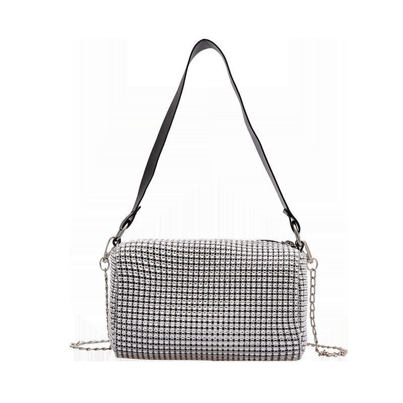 Damen Glamouröse Abendtasche mit funkelnden Strasssteinen Nord Taschen