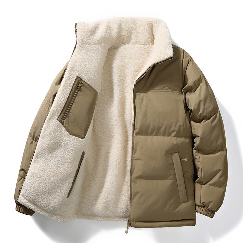 Damen Steppjacke mit Innenfutter und Taschen – Warme Winterjacke