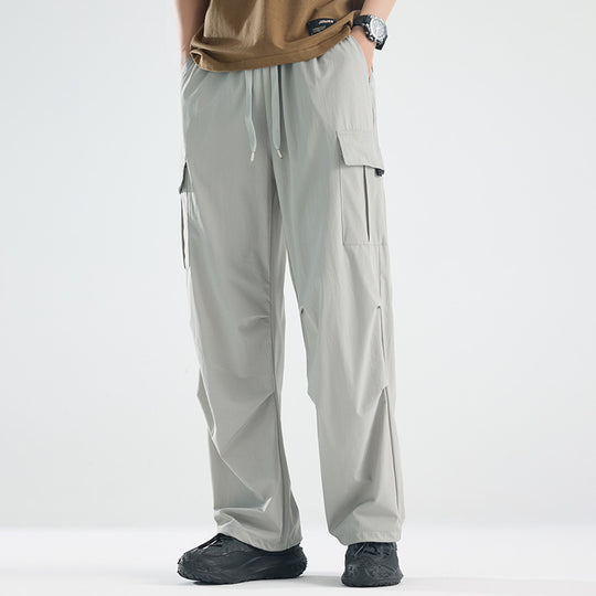 Herren Breite Tech‑Cargo‑Hose mit Utility‑Taschen und verstellbarem Bund Nord Taschen