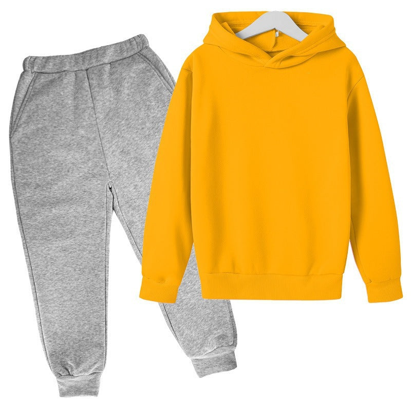 Unisex komfortables Hoodie und Jogger Set aus French Terry mit elastischem Bund und Rippbündchen Nord Taschen