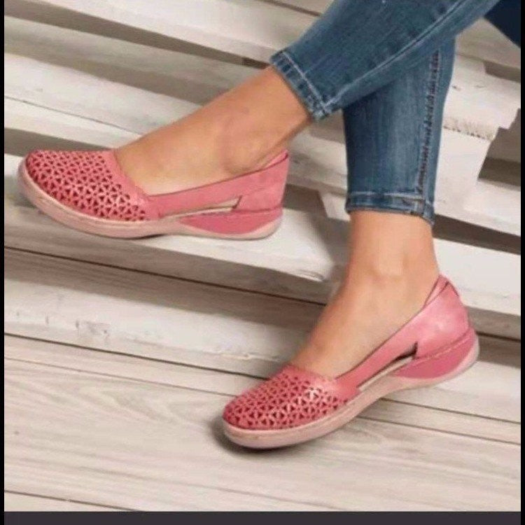 Damen Bequeme und luftige Freizeitschuhe mit durchbrochenem Design Nord Taschen