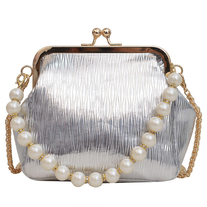 Damen elegante Handtasche mit Perlenakzenten Nord Taschen