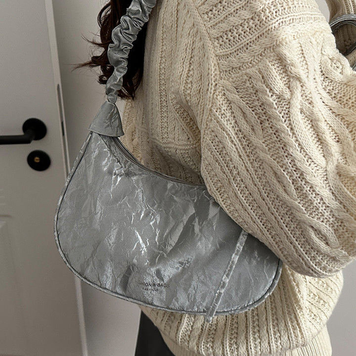 Damen Umhängetasche mit innovativem Kordelzug und modischem Design Nord Taschen