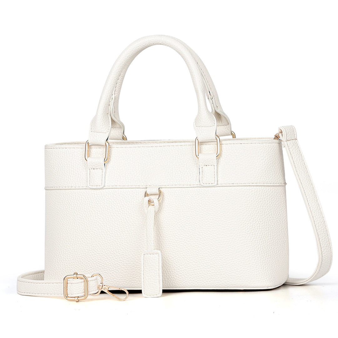 Damen elegante Handtasche mit strukturiertem Leder Nord Taschen