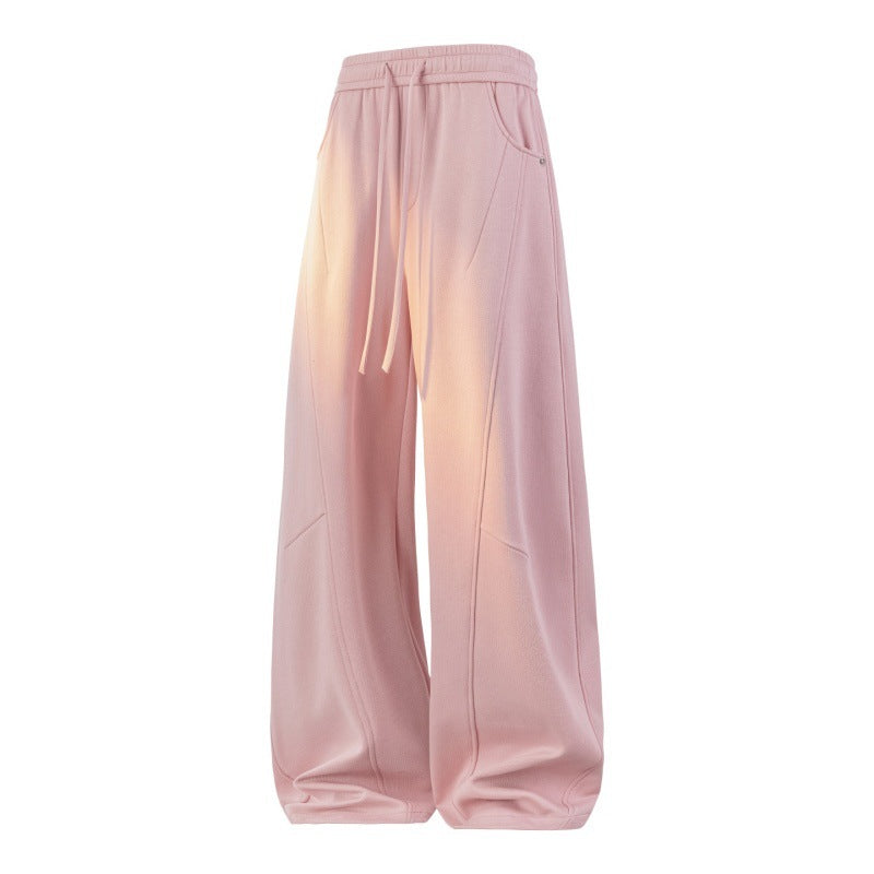 Damen Weite Lagen-Loungehose mit Cargo-Details & elastischem Tunnelzug Nord Taschen