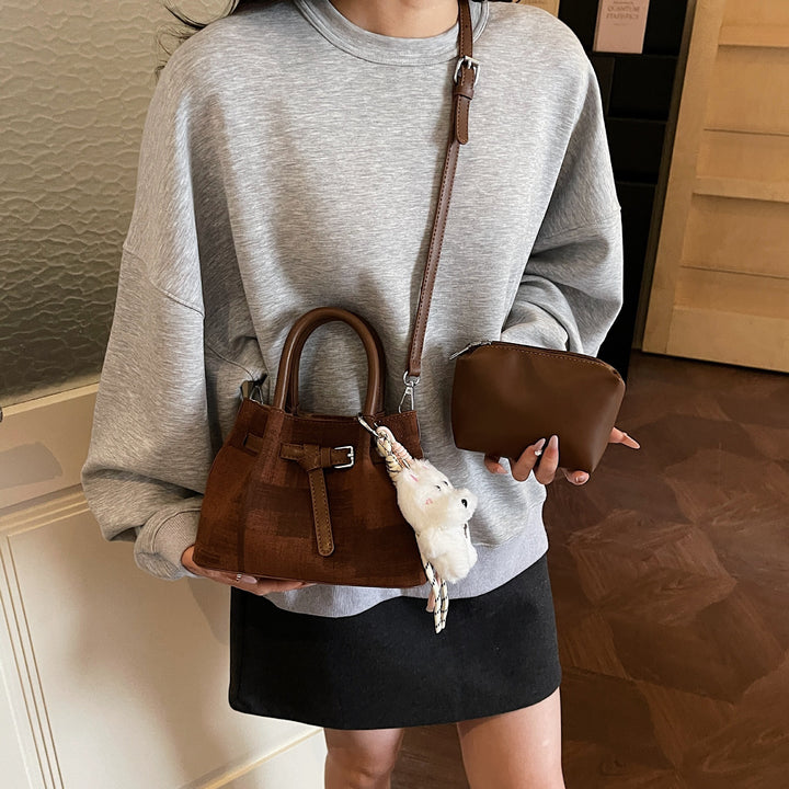 Damen Mini-Handtasche mit modernen Akzenten und praktischem Innenorganizer Nord Taschen