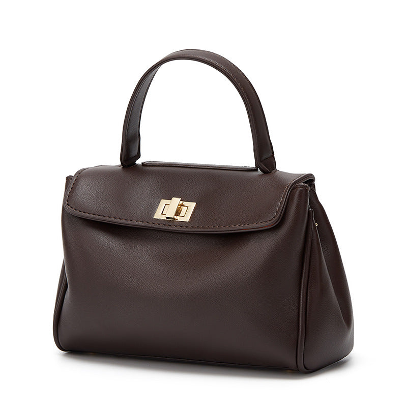 Damen elegante Handtasche mit dekorativem Verschluss Nord Taschen