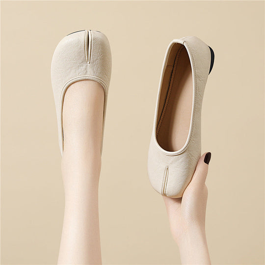 Damen Elegante und bequeme Ballerinas mit flexiblem Fußbett Nord Taschen